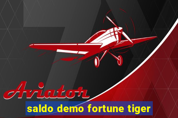 saldo demo fortune tiger