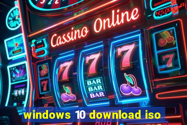 windows 10 download iso