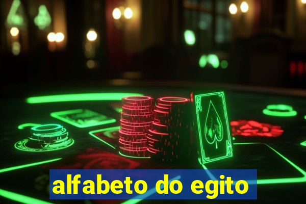 alfabeto do egito