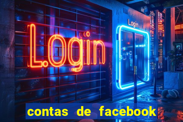 contas de facebook abandonadas com senha e email