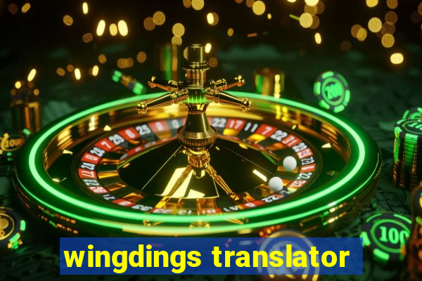 wingdings translator