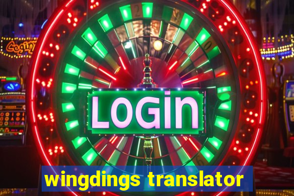 wingdings translator