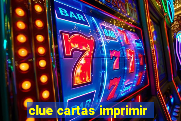 clue cartas imprimir