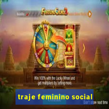 traje feminino social