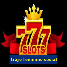 traje feminino social