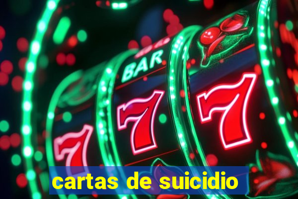 cartas de suicidio