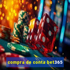 compra de conta bet365