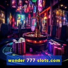 wonder 777 slots.com