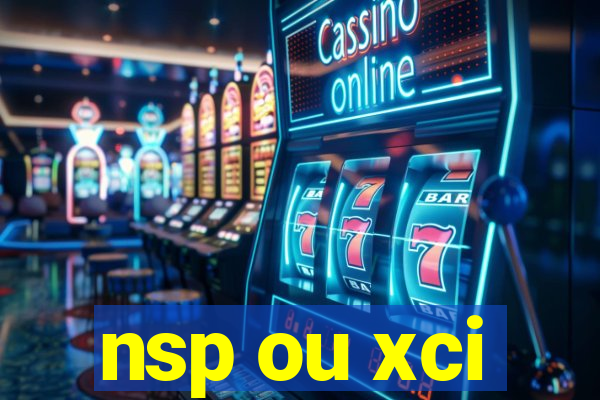 nsp ou xci