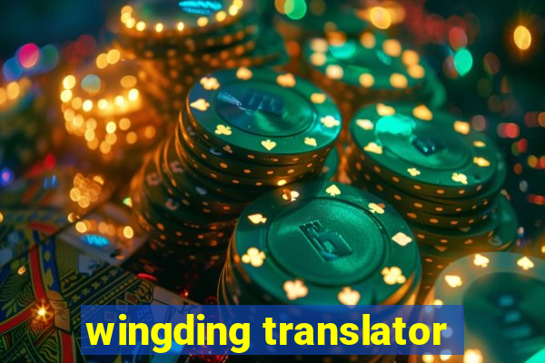 wingding translator