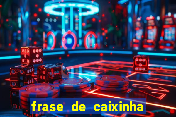 frase de caixinha de natal