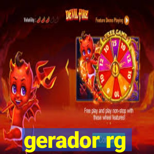 gerador rg