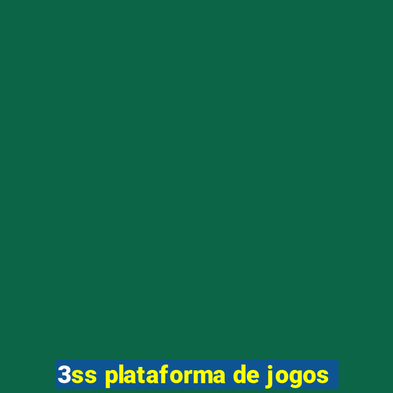 3ss plataforma de jogos