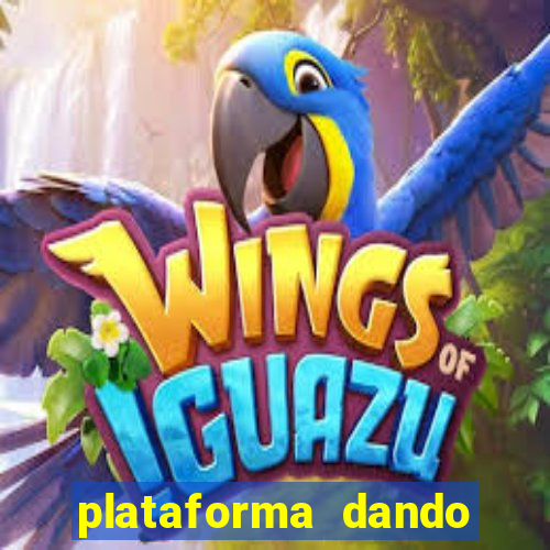 plataforma dando bonus de cadastro