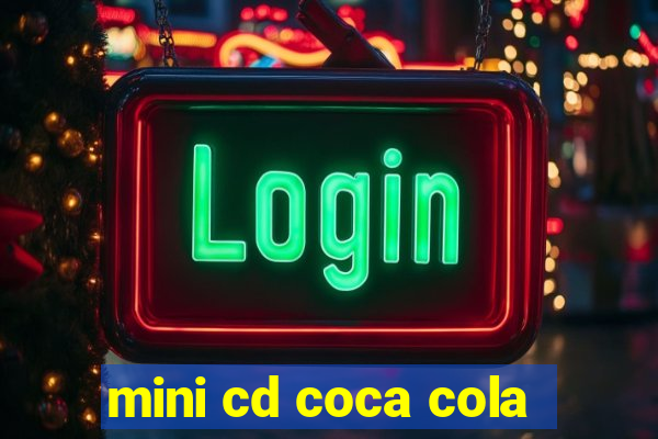 mini cd coca cola