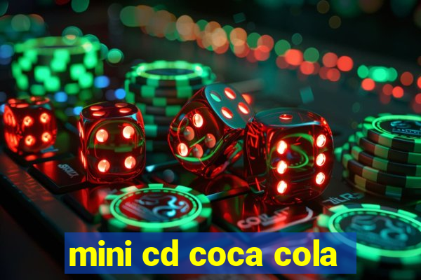 mini cd coca cola