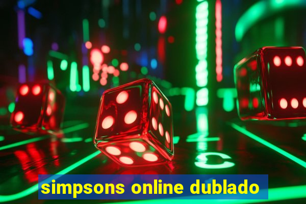 simpsons online dublado