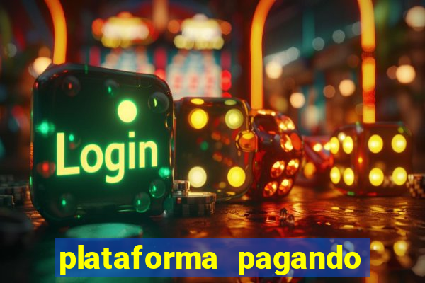 plataforma pagando bem hoje