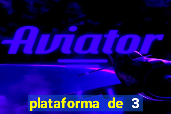 plataforma de 3 reais link