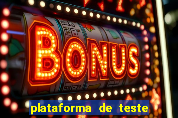 plataforma de teste pg demo