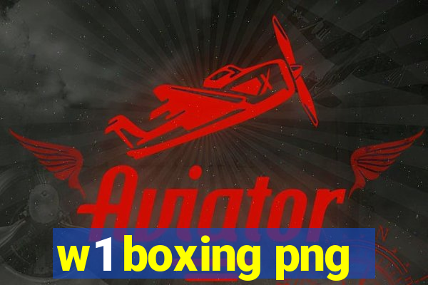 w1 boxing png