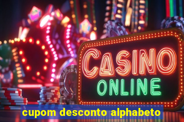 cupom desconto alphabeto