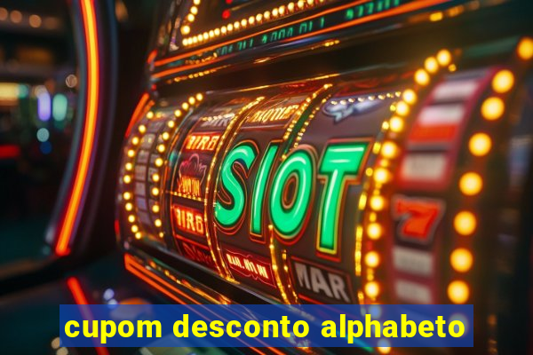 cupom desconto alphabeto