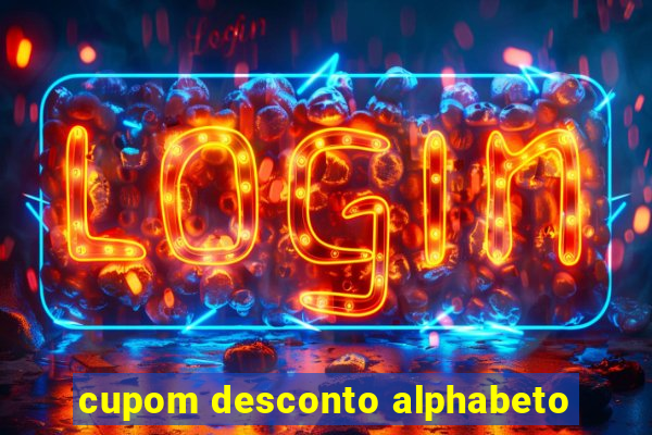 cupom desconto alphabeto