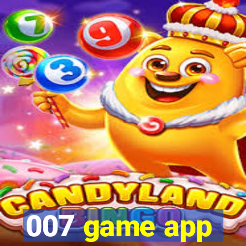 007 game app