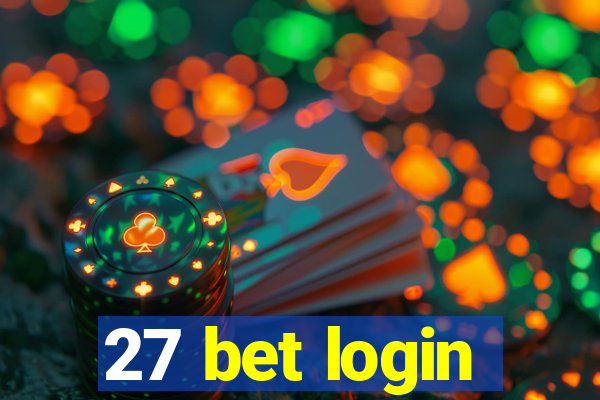 27 bet login