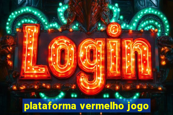 plataforma vermelho jogo