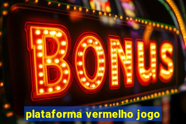 plataforma vermelho jogo