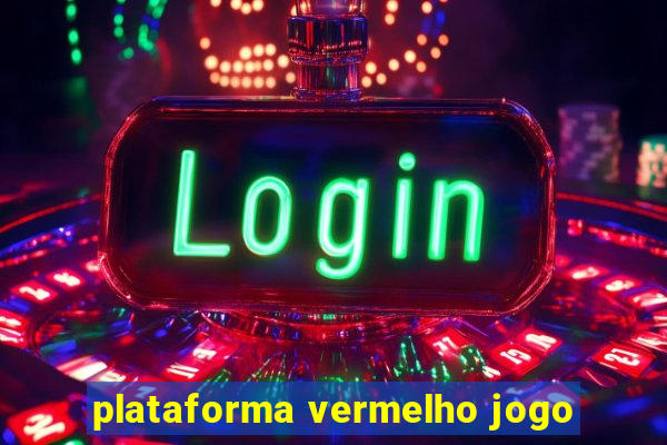 plataforma vermelho jogo