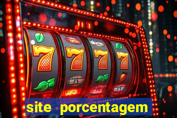 site porcentagem slots pg