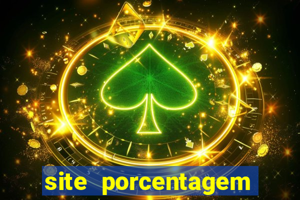 site porcentagem slots pg