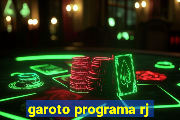 garoto programa rj