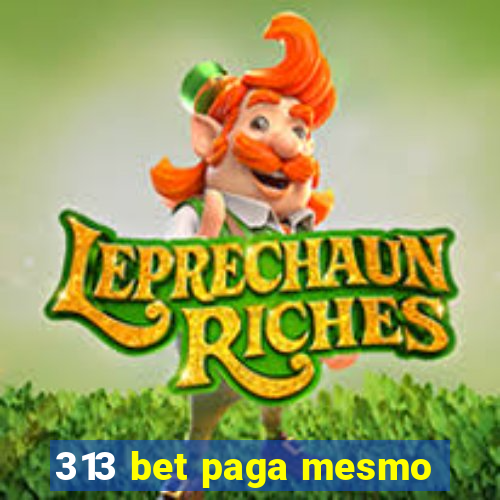 313 bet paga mesmo