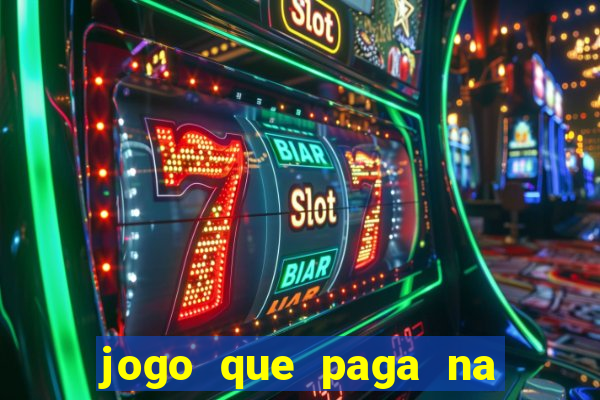 jogo que paga na hora via pix