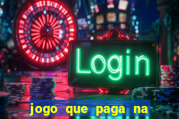 jogo que paga na hora via pix