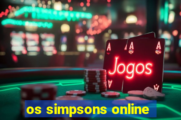 os simpsons online