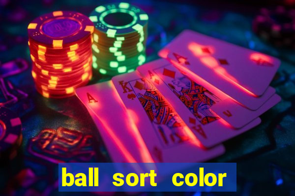 ball sort color water puzzle