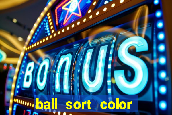 ball sort color water puzzle