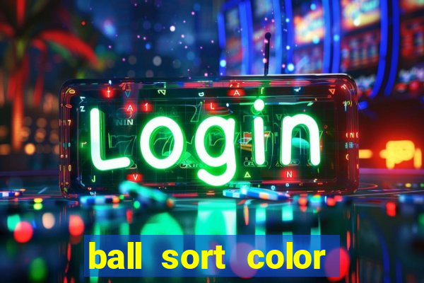 ball sort color water puzzle