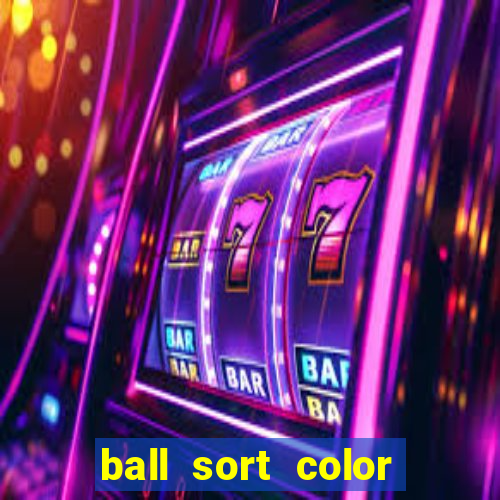 ball sort color water puzzle