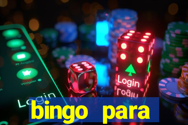 bingo para despedida de solteira para imprimir