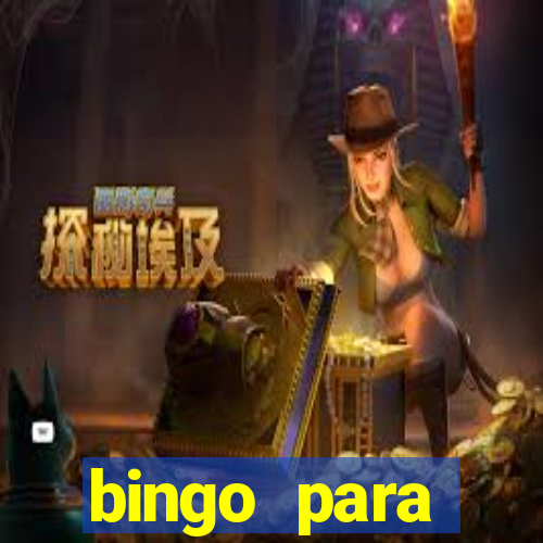 bingo para despedida de solteira para imprimir