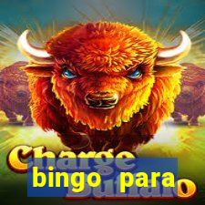 bingo para despedida de solteira para imprimir