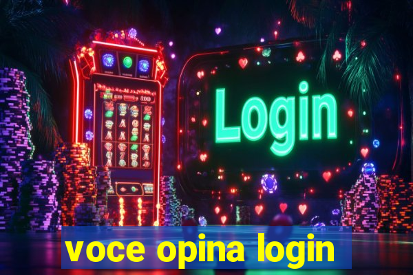 voce opina login