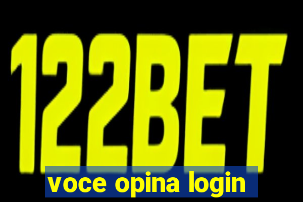 voce opina login