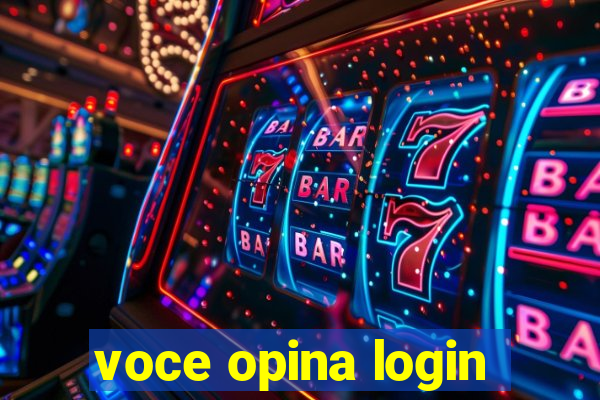 voce opina login